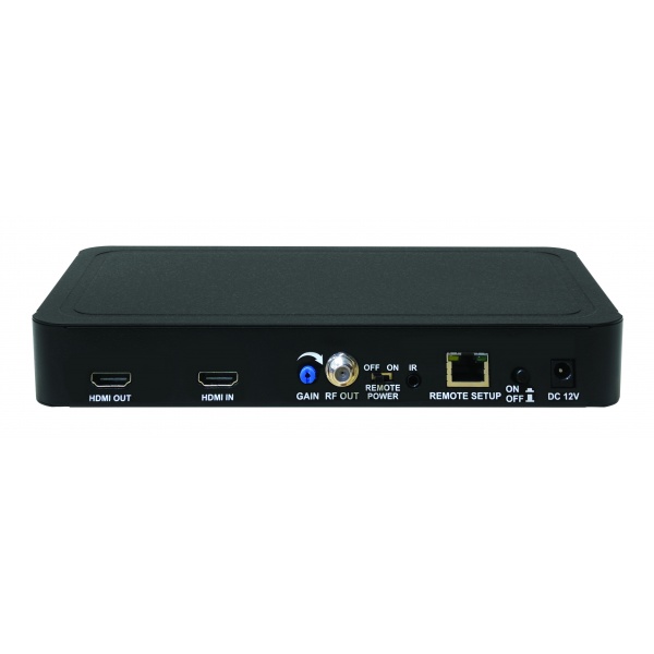 HDMI RF Digital DVB-T Modulator with IR return path and HDMI loop through