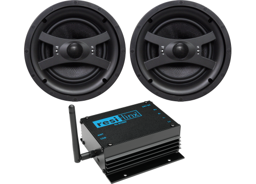RL-BT800 - 50W Bluetooth amp and 8" ceiling speaker pack