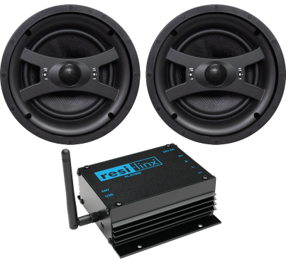 RL-BT800 - 50W Bluetooth amp and 8" ceiling speaker pack